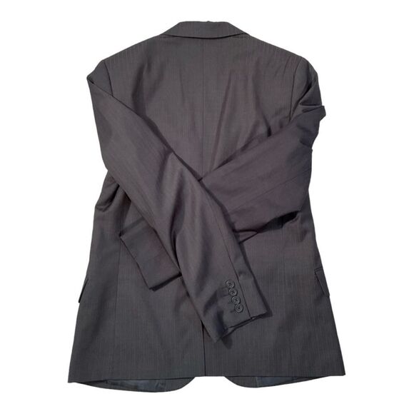 21 Men An American Brand Size Medium Gray Long Sleeve Tuxedo Jacket - Picture 11 of 16